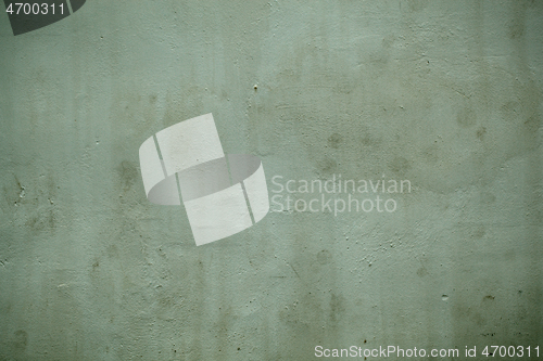 Image of Grunge vintage style green painted wall background