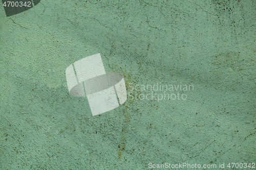 Image of Dingy green vintage style cement wall texture