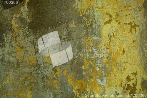 Image of Background texture of cracked concrete wall