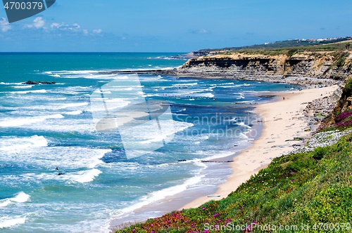 Image of Lagoon of Praia do Matadouro, Portugal