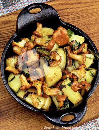 Image of Roasted Chanterelles Stew