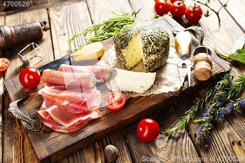 Image of italian antipasto