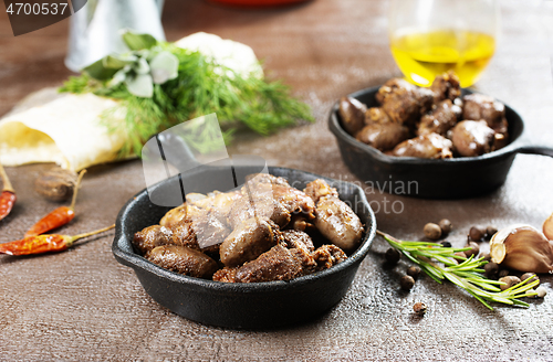 Image of fried chicken hearts