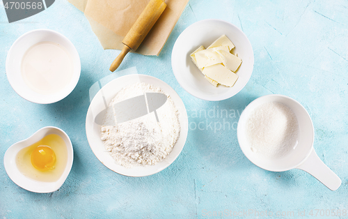 Image of Baking ingredients 