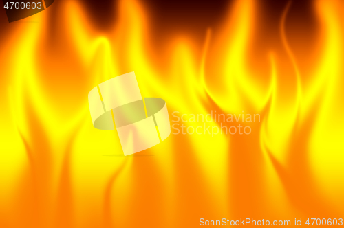 Image of Holographic background in fire colors