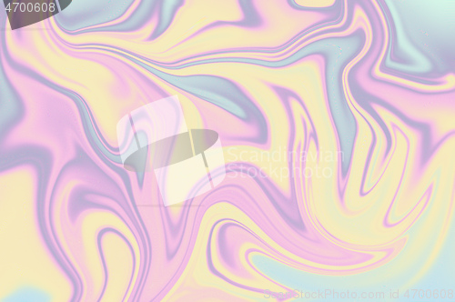 Image of Holographic background in pastel colors