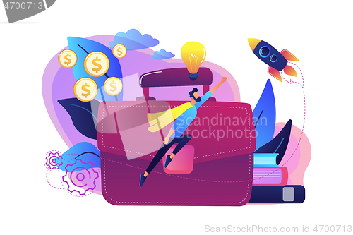 Image of Leadership concept vector illustration.