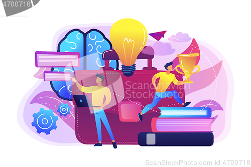 Image of Entrepreneurship concept vector illustration.