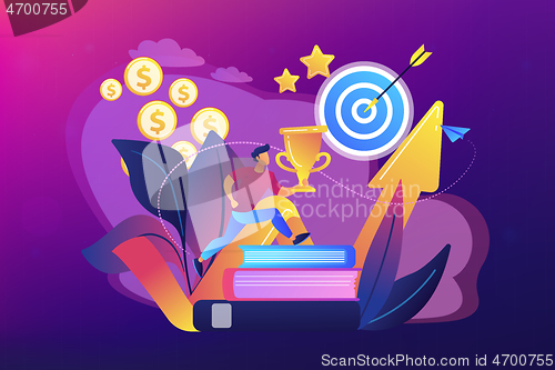 Image of Motivation concept vector illustration.