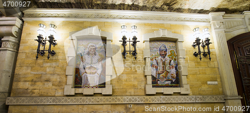 Image of Winery mosaic window