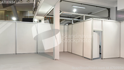 Image of Empty Exhibition Stand Space