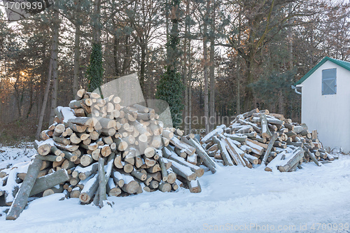 Image of Firewood at Cabin