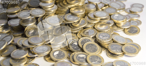 Image of lots of euro coins