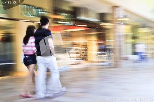 Image of Shopping in a mall