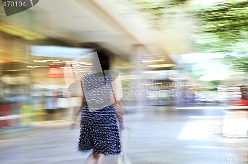 Image of Shopping in a mall