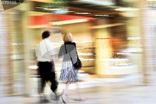 Image of Shopping in a mall