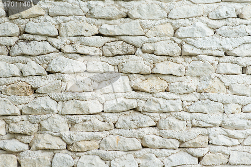 Image of white stone wall backgrond