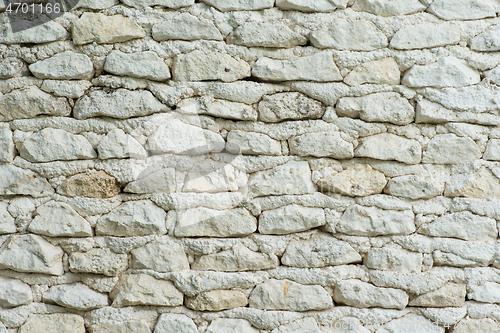 Image of white stone wall backgrond