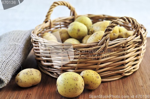 Image of Raw potatoes