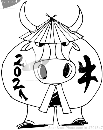 Image of Chinese zodiac ox