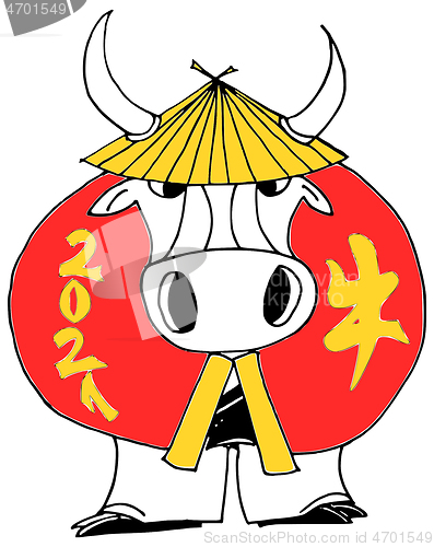 Image of Chinese zodiac ox