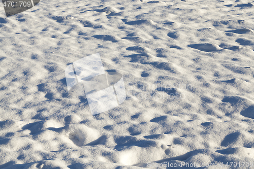 Image of drifts of snow