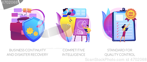 Image of Business development vector concept metaphors.