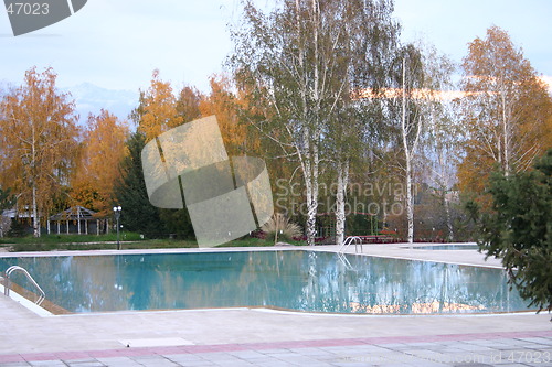 Image of Autumn swimming pool 3