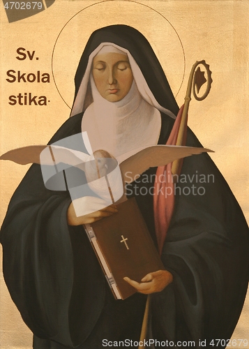 Image of Saint Scholastica