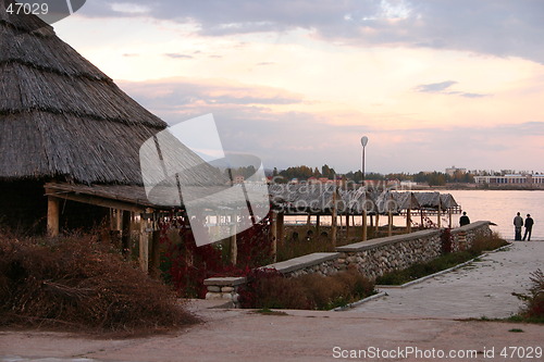 Image of Cafe near lake