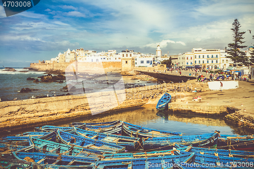 Image of Scenic costal town of Essaouira - Magador, Marrakech, Morocco.