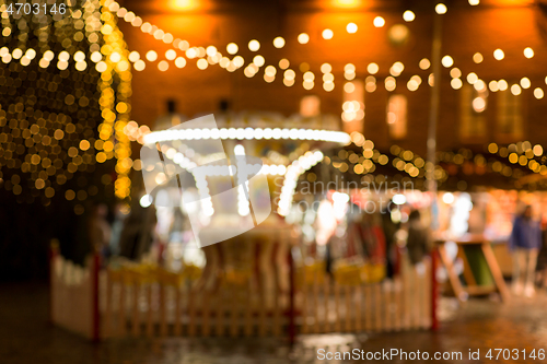 Image of christmas market at tallinn old town hall square