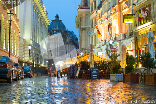 Image of Bucharest Old Town, Romania