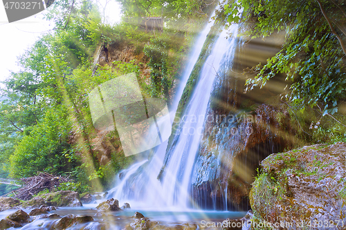 Image of Vadu Crisului beautiful waterfall