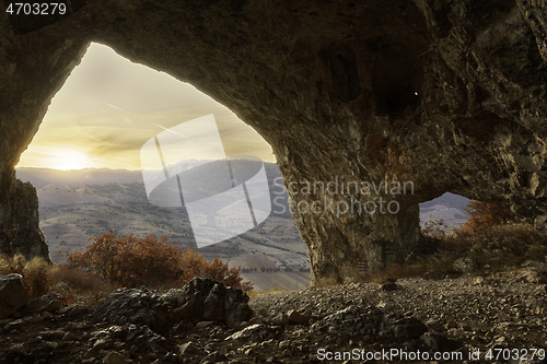Image of students' cave near Remetea, Trascau mountains