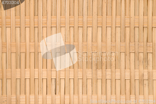 Image of Background of rustic interlaced straw