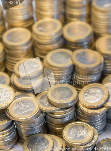 Image of lots of euro coins