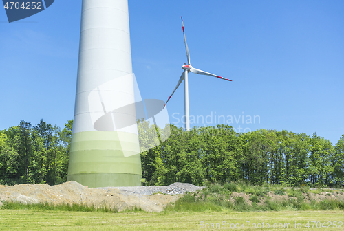 Image of wind turbines