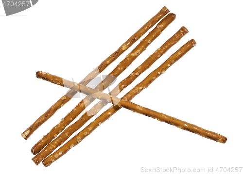 Image of salt sticks closeup