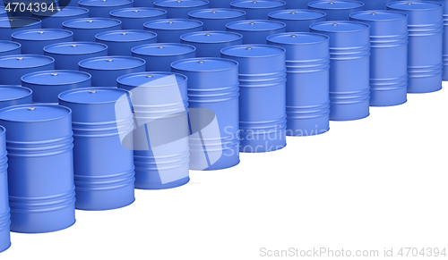 Image of Many oil drums