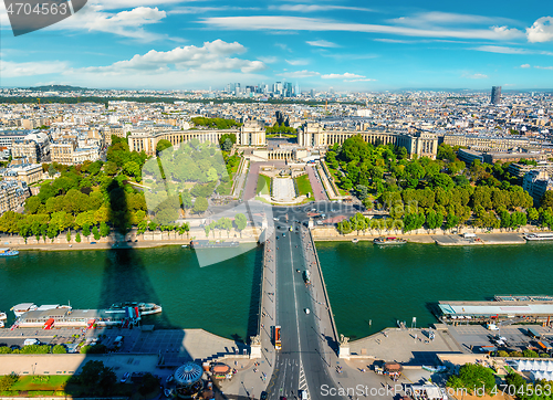 Image of Paris from above