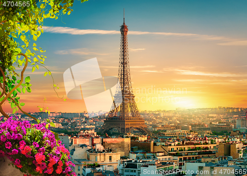 Image of Spring evening in Paris