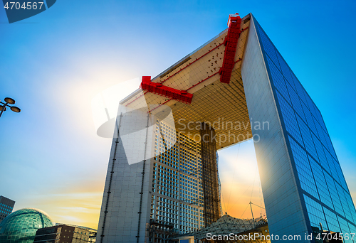 Image of Grande Arch in Paris