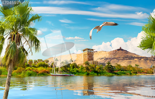 Image of Sunset in Aswan