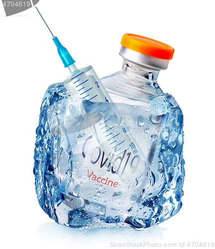 Image of Vaccine on ice