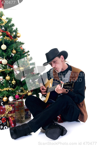 Image of Christmas cowboy