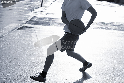 Image of Street basketball