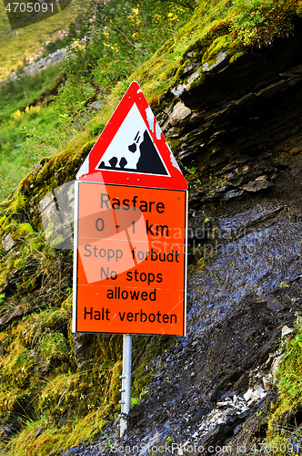 Image of Danger trafic sign