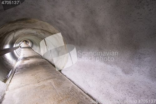 Image of underground tunnel for pedestrians