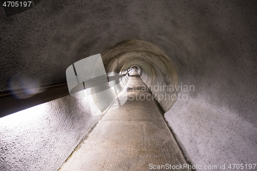 Image of underground tunnel for pedestrians